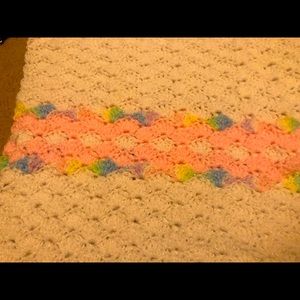 Beautiful homemade baby blanket